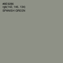 #8E9286 - Spanish Green Color Image
